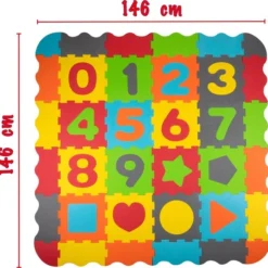 Let's Play - Schuim Ballenbak | Speelmat En Puzzel - 3-in-1 -Aanbiedingen badspeelgoed Winkel 550x538 4