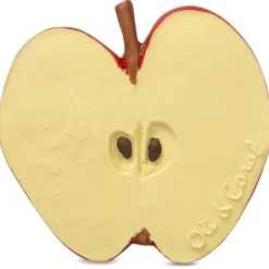 Oli & Carol Oli And Carol- Badspeeltje - Bijtspeeltje - Veilig - Natuurlijk - Appel -Aanbiedingen badspeelgoed Winkel 550x539 11