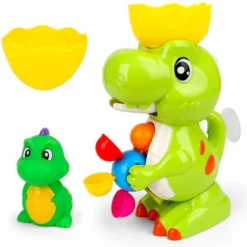 Allerion® Allerion Bewegend Badspeelgoed Dino – Vanaf 1 Jaar – Dinosaurussen – Met Zuignappen