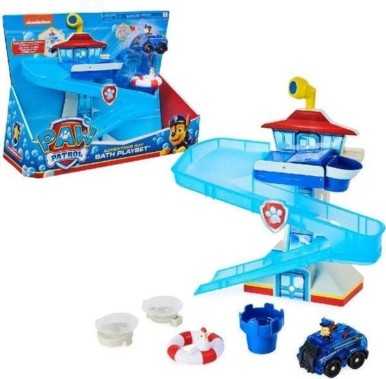 PAW Patrol - Badspeelgoed - Avonturenbaai - Met Lichtgevend Chase-voertuig 8 PAW Patrol - Badspeelgoed - Avonturenbaai - Met Lichtgevend Chase-voertuig - Afbeelding 8