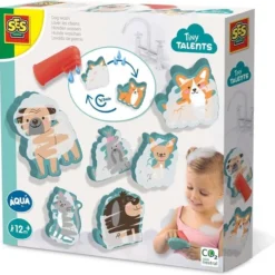 SES Tiny Talents - Badspeelgoed - Honden Wassen - Na 5 Minuten Opnieuw Te Gebruiken