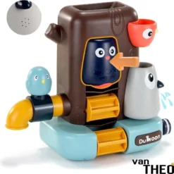 Van Theo® - Badspeelgoed – Vogelhuis – Uil – In Bad – Speelgoed - Vanaf 1 Jaar