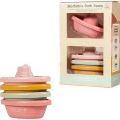 Little Dutch - Bad Bootjes - Roze - Bad Speelgoed - Baby Speelgoed