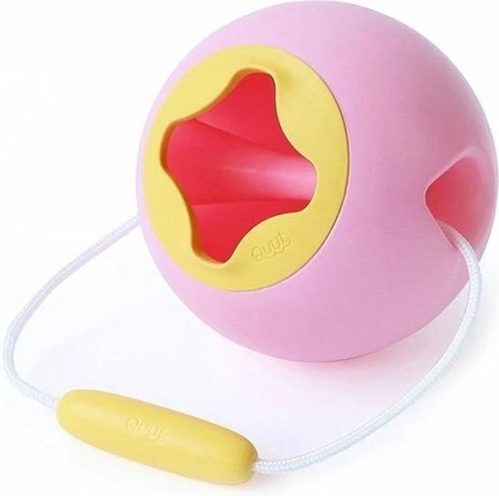 Quut Mini Ballo Banana Pink Strand Emmer - Bad Strand Speelgoed Meisje - Cadeau 1 Jaar | 2 Jaar | 3 Jaar | 4 Jaar | 5 Jaar - Geel Roze - 1,70 Liter 11 Quut Mini Ballo Banana Pink Strand Emmer - Bad Strand Speelgoed Meisje - Cadeau 1 Jaar | 2 Jaar | 3 Jaar | 4 Jaar | 5 Jaar - Geel Roze - 1,70 Liter - Afbeelding 11