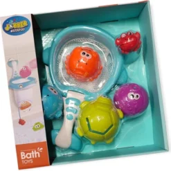 Jobber Waterplay Badspeelgoed - Visnet Met Baddieren - Badspeeltjes -Aanbiedingen badspeelgoed Winkel 550x547 4