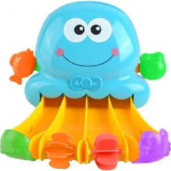 Merkloos Badspeelgoed - Badspeeltjes - Speelgoed Bad - Baby Cadeau - Peuter Cadeau - Baby, Peuter, Kleuter - 0, 1, 2, 3, 4, 5 Jaar - Octopus Met Waterglijbaan , Schepnetje Met Knijpdiertjes , Opwindbare Schildpad - Waterspeelgoed - Bewegend Speelgoed -Aanbiedingen badspeelgoed Winkel 550x548 8
