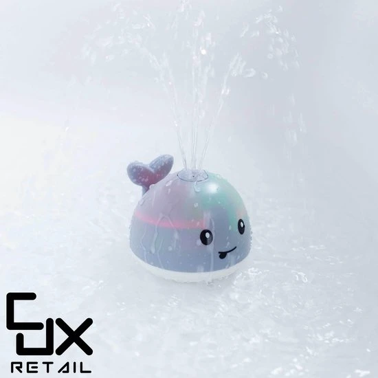 CJX Retail - Willy De Walvis - Badspeelgoed - Baby Speelgoed 0 Jaar - Waterspeelgoed - Speelgoed 6 CJX Retail - Willy De Walvis - Badspeelgoed - Baby Speelgoed 0 Jaar - Waterspeelgoed - Speelgoed - Afbeelding 6