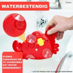 Merkloos Bad Speelgoed - Muzikale Krab - Badspeelgoed 1 Jaar - Rood -Aanbiedingen badspeelgoed Winkel 550x550 202