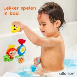 Allerion® Allerion Duo Fontein Badspeelgoed – Vanaf 1 Jaar – Rups En Aapje – Met Zuignappen -Aanbiedingen badspeelgoed Winkel 550x550 211
