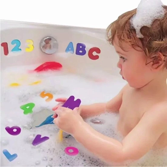 FIRST STEPS - Badspeelgoed Vanaf 3 Jaar - 36 Badspeeltjes - Badletters En Cijfers 2 FIRST STEPS - Badspeelgoed Vanaf 3 Jaar - 36 Badspeeltjes - Badletters En Cijfers - Afbeelding 2