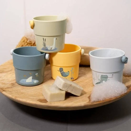 Little Dutch Badbekers Bademmertjes Gans Little Goose 4-delig 3 Little Dutch Badbekers Bademmertjes Gans Little Goose 4-delig - Afbeelding 3