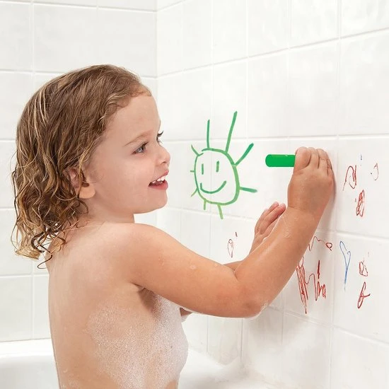 Munchkin Badspeelgoed - 5 Bath Crayons - Krijtjes Voor In Bad 3 Munchkin Badspeelgoed - 5 Bath Crayons - Krijtjes Voor In Bad - Afbeelding 3
