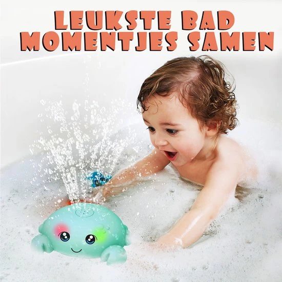 CJX Retail Krabby De Badkrab - Badspeelgoed - Baby Speelgoed 0 Jaar - Waterspeelgoed - Speelgoed 4 CJX Retail Krabby De Badkrab - Badspeelgoed - Baby Speelgoed 0 Jaar - Waterspeelgoed - Speelgoed - Afbeelding 4
