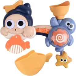 Happyshopper Badspeelgoed Knikkerbaan - Badspeeltjes - Water Speelgoed - Jongen - Meisje