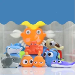 Merkloos Badspeelgoed - Vissen - 4 Stuks - Gebaseerd Op Nemo