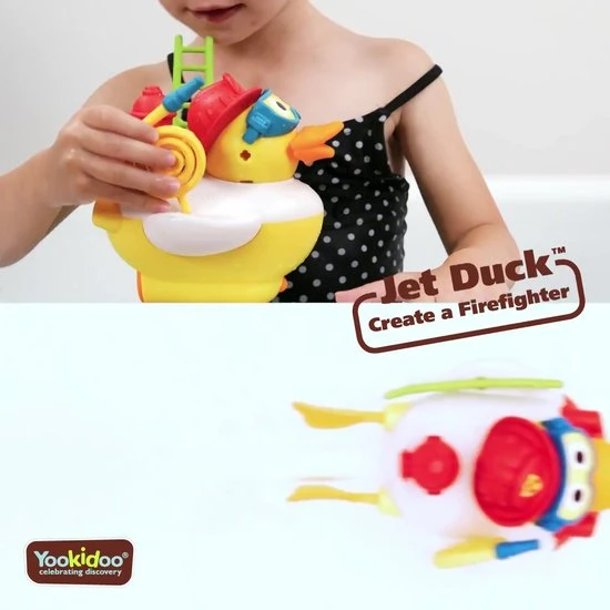 Yookidoo Badspeelgoed Create A Firefighter Brandweerman 2 Yookidoo Badspeelgoed Create A Firefighter Brandweerman - Afbeelding 2