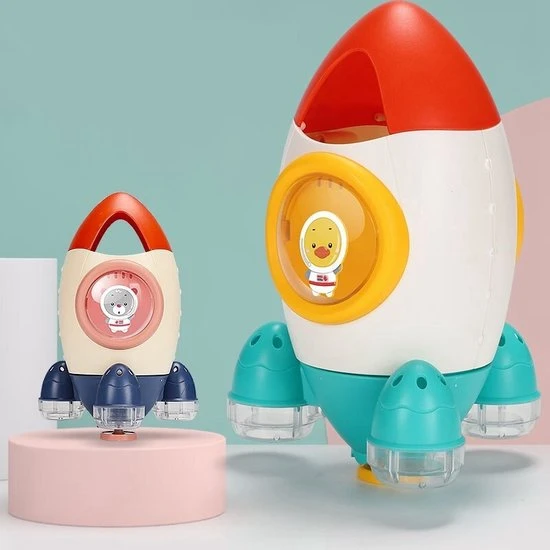 VG Deals Draaiende Water Raket | Water Speelgoed | Bad Speelgoed | Ruimteschip | Fontein Speelgoed | Stand Speelgoed | Peuter Speelgoed | Interactief Lanceer Water Raket 3 VG Deals Draaiende Water Raket | Water Speelgoed | Bad Speelgoed | Ruimteschip | Fontein Speelgoed | Stand Speelgoed | Peuter Speelgoed | Interactief Lanceer Water Raket - Afbeelding 3