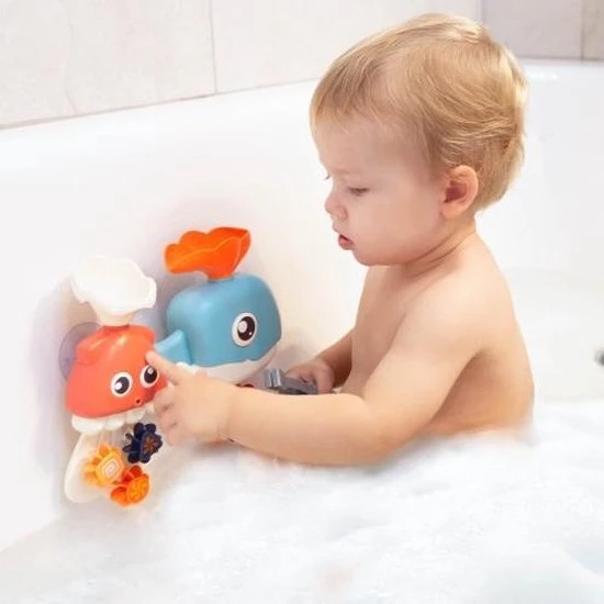 Imaginarium Badspeelgoed Watermolen Met Dieren - Met Zuignappen En Draaiende Ogen 2 Imaginarium Badspeelgoed Watermolen Met Dieren - Met Zuignappen En Draaiende Ogen - Afbeelding 2