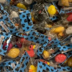 Bad Eend 10 Mini Badeendjes (o.a. Magneetjes En Hangertjes) In De Mix Ca 4,5 Cm