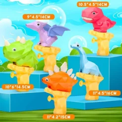 Allerion® Allerion - Badspeelgoed Spuitende Dino's - 5 Verschillende Kleuren -Aanbiedingen badspeelgoed Winkel 550x550 557