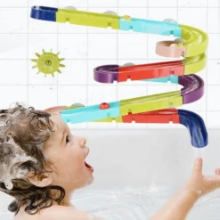 AJB Badspeelgoed Baby | Waterval Glijbaan Spelletjes | Waterglijbaan Kinderbad Speelgoed | Montageset Met 44 Stuks | Bad Spoor Voor Peuters | Jouets De Bain Bébé | Jouets De Baignoire | Bad Speelgoed | Water Knikkerbaan | Kinder Waterspeelgoed | Vetalo -Aanbiedingen badspeelgoed Winkel 550x550 56
