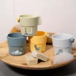 Merkloos Little Dutch - Bad Bekers - Little Goose - Badspeelgoed - Gansje -Aanbiedingen badspeelgoed Winkel 550x550 565