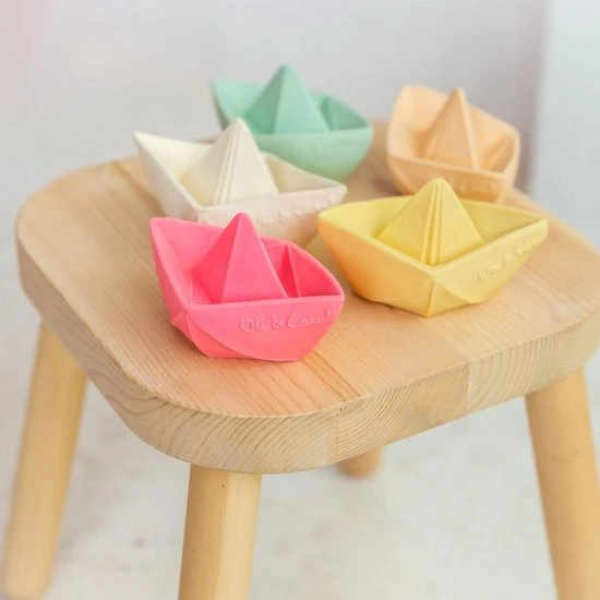 Oli & Carol - Origami Bootje Mint Groen 7 Oli & Carol - Origami Bootje Mint Groen - Afbeelding 7