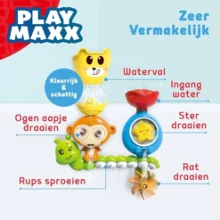PlayMaxx Badspeelgoed - Badspeeltjes - Waterspeelgoed - Baby, Kleuter & Peuter - Jongen & Meisje - Badspeeltje - Bad, Douche & Babybadje - Water Speelgoed -Aanbiedingen badspeelgoed Winkel 550x550 80