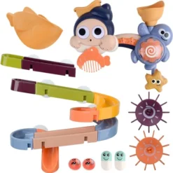 Happyshopper Badspeelgoed Knikkerbaan - Badspeeltjes - Water Speelgoed - Jongen - Meisje -Aanbiedingen badspeelgoed Winkel 550x552 9