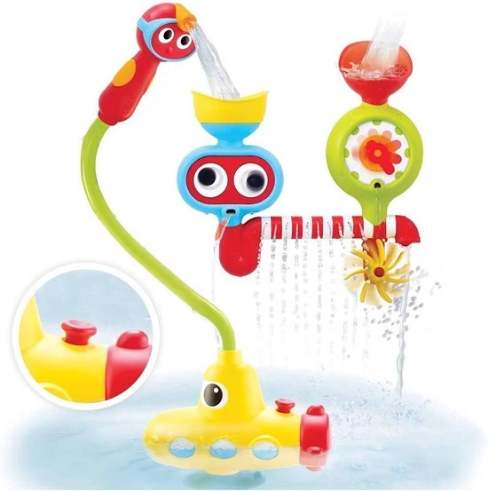 Yookidoo Badspeelgoed Submarine Spray Station Duikboot 1 Yookidoo Badspeelgoed Submarine Spray Station Duikboot