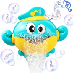 VG Deals Badspeelgoed Bellenblaasmachine | Waterspeelgoed Octopus| Elektische Bellenblaas | Bubble Octopus| Muziekale Octopus Met Zeepbellen | Muziek Bad Speelgoed | Peuter | Jongens En Meisjes | 18 Maanden | Bubbel Machine Voor In Bad | Blauw