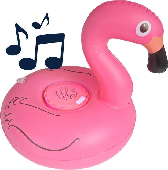 BluMill Opblaasbare Speaker - Flamingo 1 BluMill Opblaasbare Speaker - Flamingo