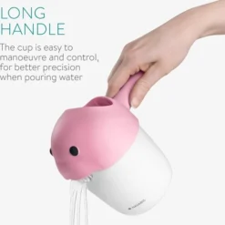 Navaris Haarspoelbeker Voor Baby's - Shampoo Spoelbeker Voor In Bad - Beschermt Ogen En Gezicht - Ook Geschikt Als Badspeelgoed - Roze -Aanbiedingen badspeelgoed Winkel 550x558 8