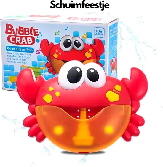 All-Goods Badspeelgoed -Muzikale Krab Met Muziekjes En Zeepbellen - Badspeeltjes - Baby Speelgoed Voor In Bad - 7 All-Goods Badspeelgoed -Muzikale Krab Met Muziekjes En Zeepbellen - Badspeeltjes - Baby Speelgoed Voor In Bad - - Afbeelding 7