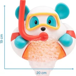 Happyshopper Foam Sprayer Badspeelgoed Snorkel Beer - Badspeeltjes - Water Speelgoed - Jongen - Meisje -Aanbiedingen badspeelgoed Winkel 550x562 5