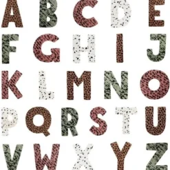 VanPauline Badletters Groen 26 Stuks - Bad Speelgoed - Schoencadeautjes Sinterklaas