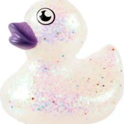 Merkloos Glitter Bad Eendje - 1 Exemplaar - Bud Duck - Uitdeelcadeaus - Bad Speeltjes -Aanbiedingen badspeelgoed Winkel 550x571 1