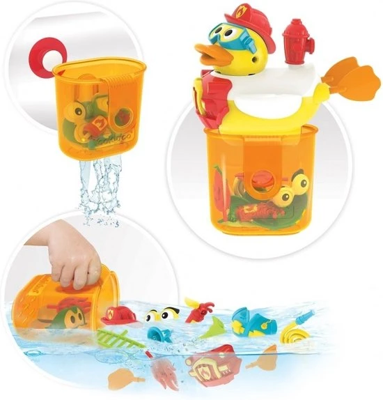 Yookidoo Badspeelgoed Create A Firefighter Brandweerman 5 Yookidoo Badspeelgoed Create A Firefighter Brandweerman - Afbeelding 5