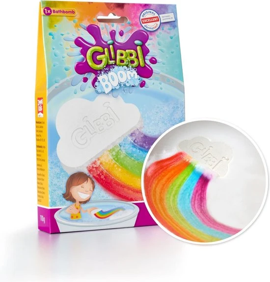 Simba Glibbi Boom Regenboog - Badbom - Vanaf 3 Jaar - Dermatologisch Getest 1 Simba Glibbi Boom Regenboog - Badbom - Vanaf 3 Jaar - Dermatologisch Getest