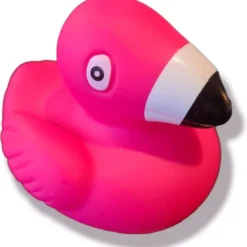 Kindercrea Squeaking Flamingo 8cm Disp.
