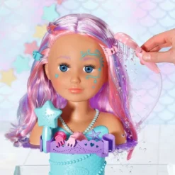 BABY Born Sister Stylinghoofd Zeemeermin - Kaphoofd -Aanbiedingen badspeelgoed Winkel 550x577 2