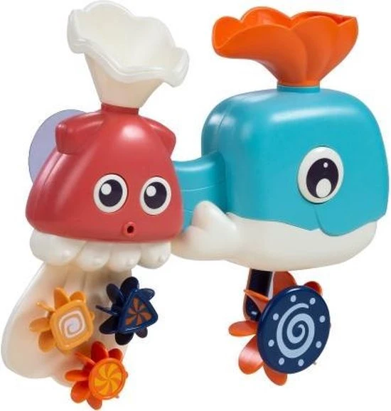 Imaginarium Badspeelgoed Watermolen Met Dieren - Met Zuignappen En Draaiende Ogen 1 Imaginarium Badspeelgoed Watermolen Met Dieren - Met Zuignappen En Draaiende Ogen