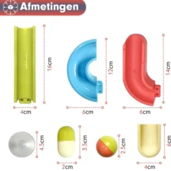 AJB Badspeelgoed Baby | Waterval Glijbaan Spelletjes | Waterglijbaan Kinderbad Speelgoed | Montageset Met 44 Stuks | Bad Spoor Voor Peuters | Jouets De Bain Bébé | Jouets De Baignoire | Bad Speelgoed | Water Knikkerbaan | Kinder Waterspeelgoed | Vetalo -Aanbiedingen badspeelgoed Winkel 550x579