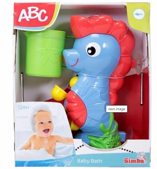 Simba ABC - Zeepaardje - 26 Cm - 0 Tot 36 Maanden - Badspeelgoed 1 Simba ABC - Zeepaardje - 26 Cm - 0 Tot 36 Maanden - Badspeelgoed