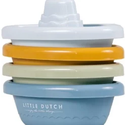 Merkloos Little Dutch - Bad Bootjes - Blauw - Bad Speelgoed - Baby Speelgoed -Aanbiedingen badspeelgoed Winkel 550x594 2