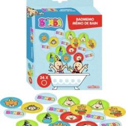 Bumba Bad Memo - 24 Plaatjes - Blijven Drijven En Kleven Aan Badrand -Aanbiedingen badspeelgoed Winkel 550x606