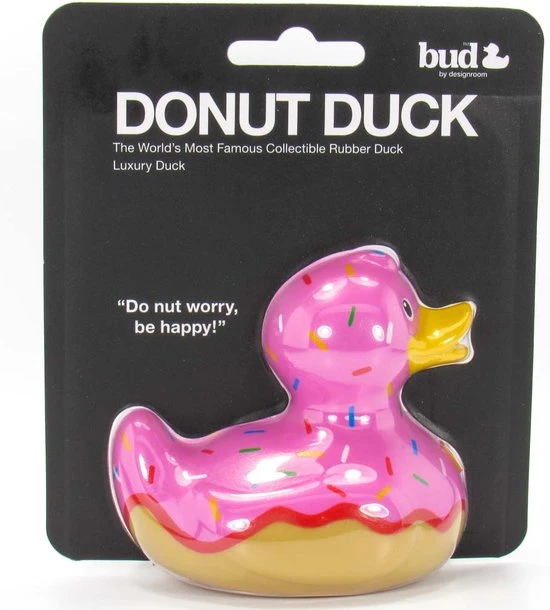 LUXURY DONUT DUCK Van Bud Duck: Mooiste Design Badeend Ter Wereld 2 LUXURY DONUT DUCK Van Bud Duck: Mooiste Design Badeend Ter Wereld - Afbeelding 2