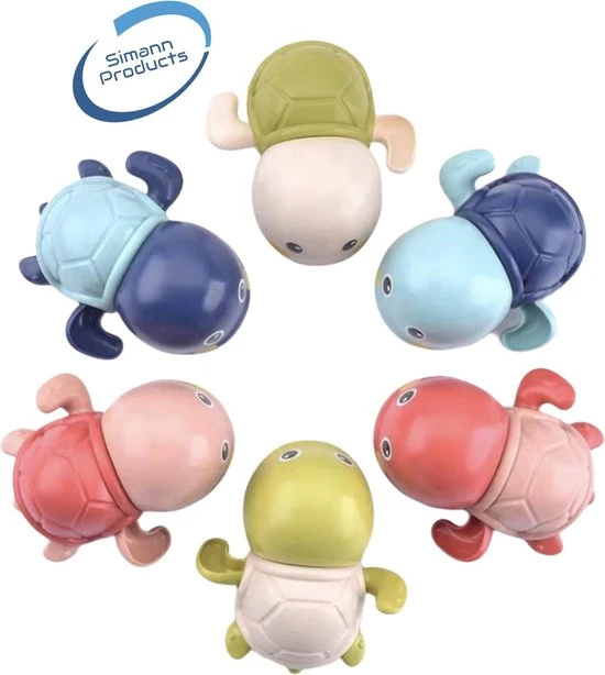 Simann Products Badspeeltje Schildpad - Opwindbaar Bad/Zwembadspeelgoed - Speelgoed Voor In Bad Of Zwembad - Roze 4 Simann Products Badspeeltje Schildpad - Opwindbaar Bad/Zwembadspeelgoed - Speelgoed Voor In Bad Of Zwembad - Roze - Afbeelding 4