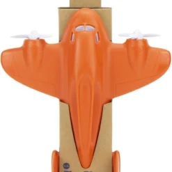 Green Toys Speelgoed Speelgoed Blusvliegtuig Oranje - Green Toys -Aanbiedingen badspeelgoed Winkel 550x643 3