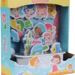 Tiger Tribe Meeneem Bath Stories Foam Badspeeltjes | Mermaids -Aanbiedingen badspeelgoed Winkel 550x648